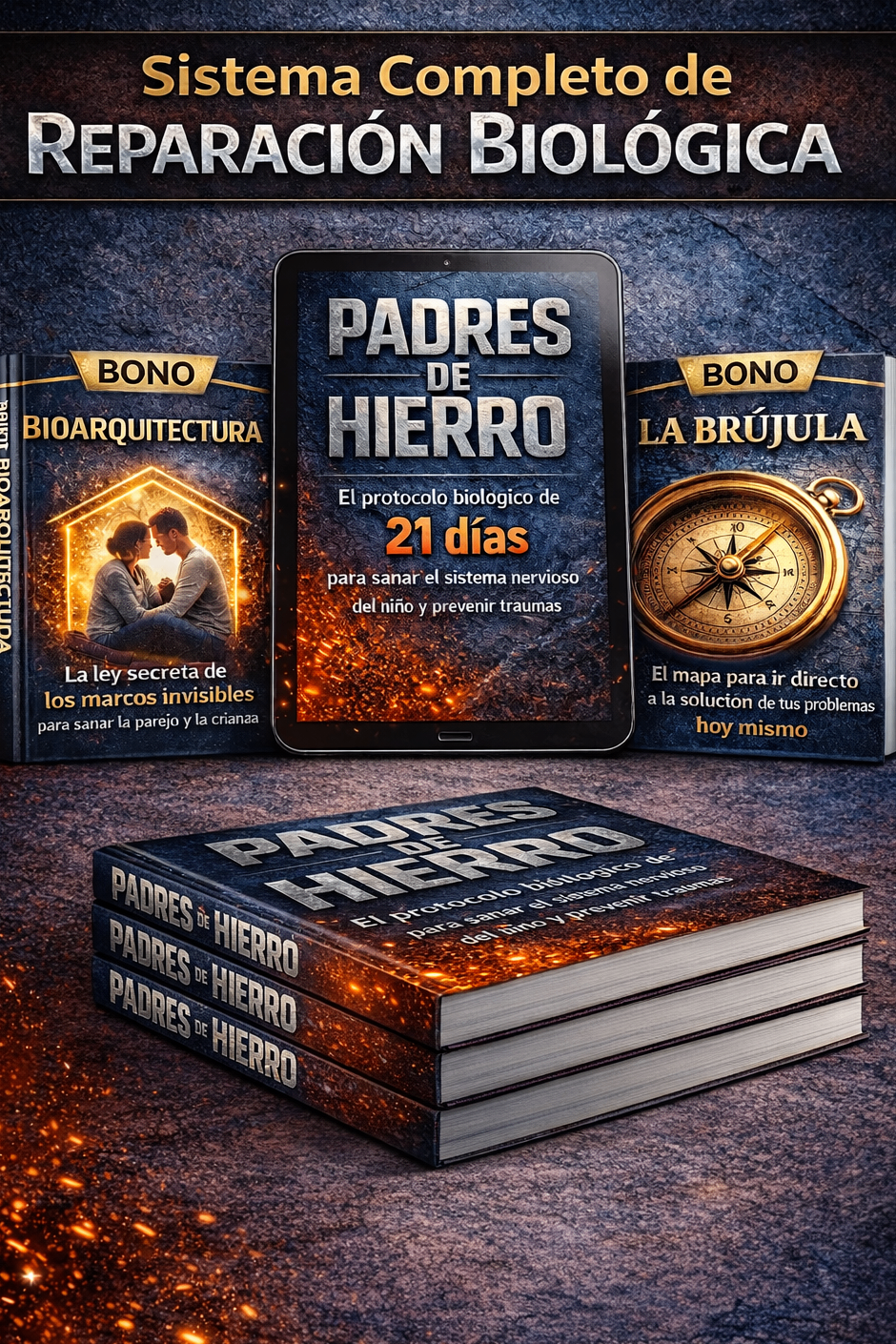 Padres de Hierro: El protocolo de 21 días para prevenir trauma infantil