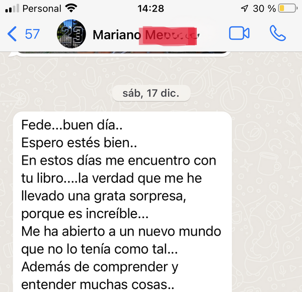 Mariano.50 años. Profesor ed. fisica, Padre